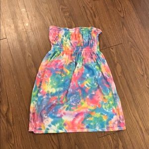 Over swim suit dress